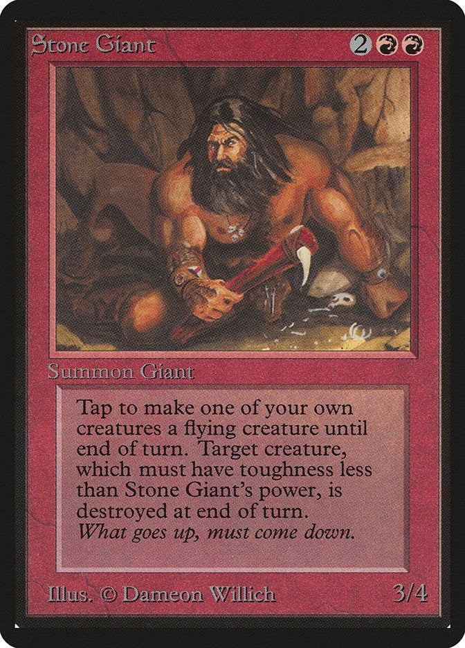 Image for Stone Giant (Beta Edition) - Magic: The Gathering