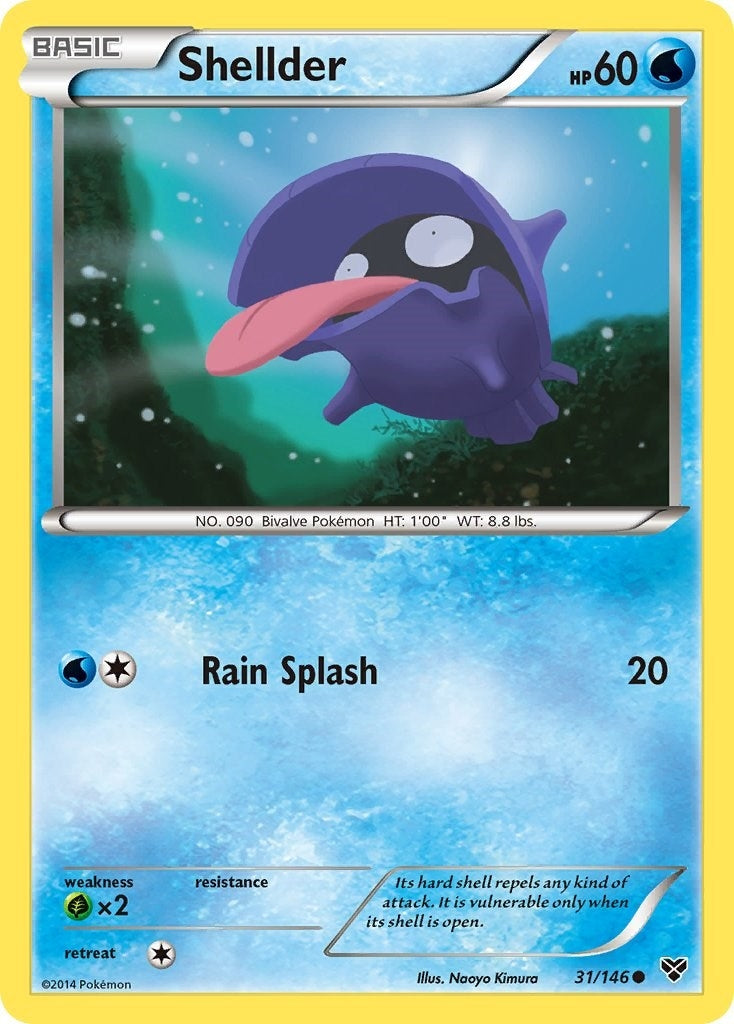 Image for Shellder (XY Base Set) (31/146) - Pokemon