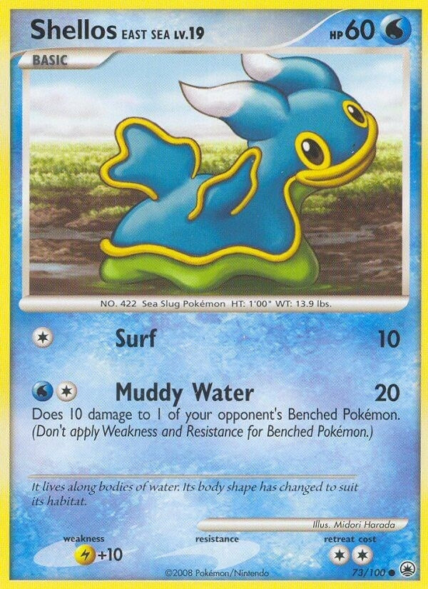 Image for Shellos East Sea (Majestic Dawn) (73/100) - Pokemon