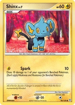 Image for Shinx (Diamond and Pearl) (98/130) - Pokemon