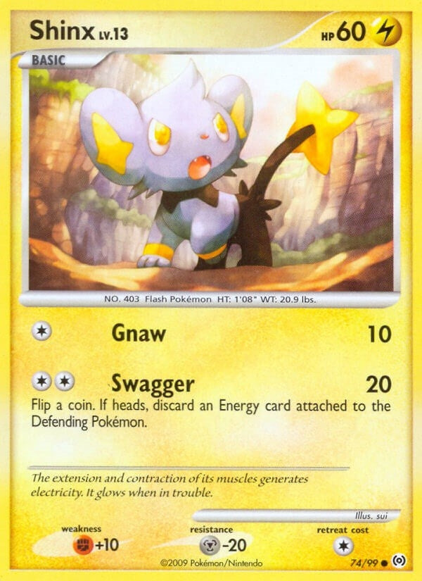 Image for Shinx (Arceus) (74/99) - Pokemon