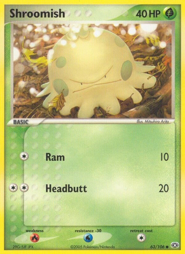 Image for Shroomish (Emerald) (63/106) - Pokemon