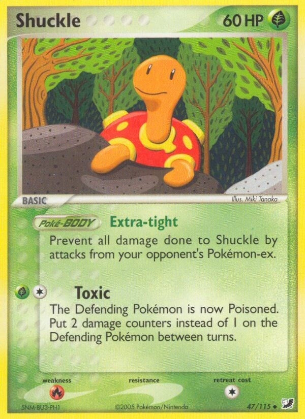 Image for Shuckle (Unseen Forces) (47/115) - Pokemon