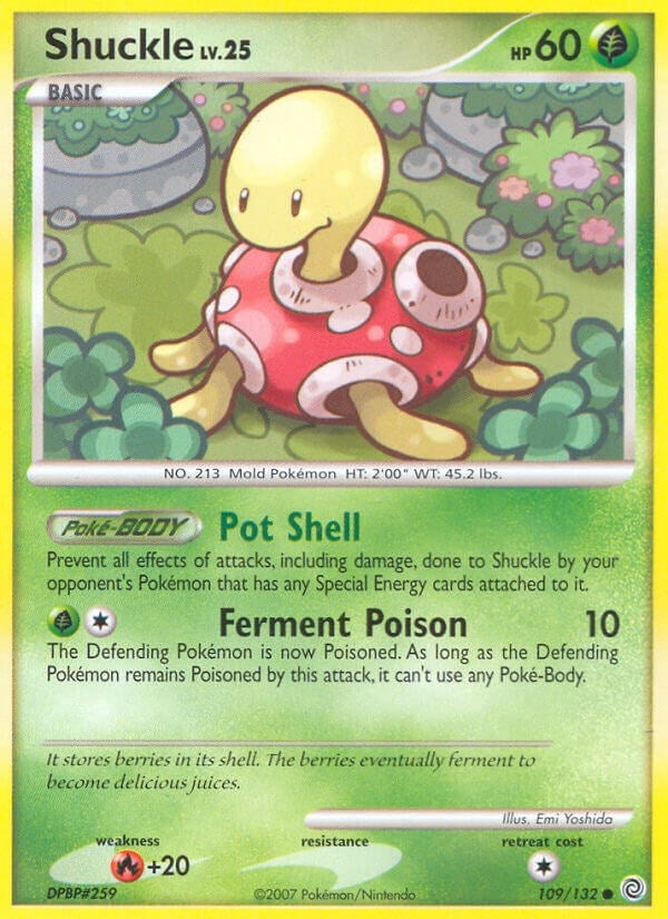 Image for Shuckle (Secret Wonders) (109/132) - Pokemon