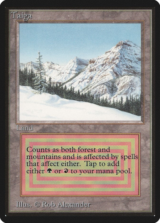 Image for Taiga (Beta Edition) - Magic: The Gathering