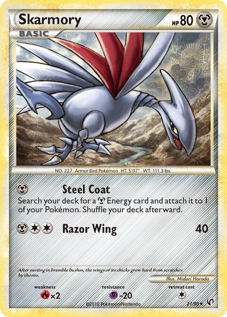 Image for Skarmory (Undaunted) (21/90) - Pokemon