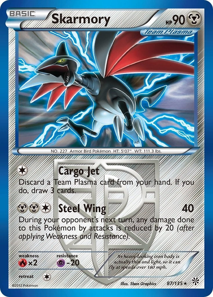 Image for Skarmory (Team Plasma) (Plasma Storm) (87/135) - Pokemon