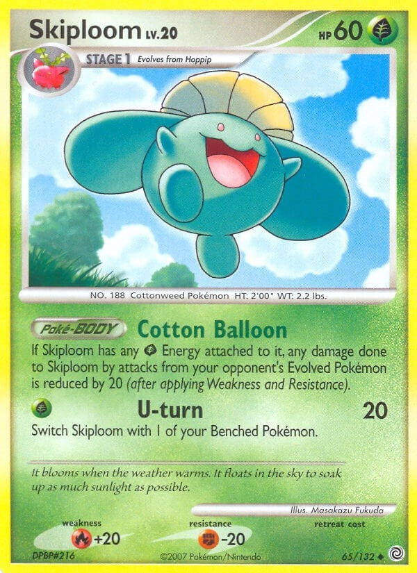 Image for Skiploom (Secret Wonders) (65/132) - Pokemon