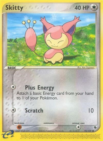 Image for Skitty (Ruby and Sapphire) (70/109) - Pokemon