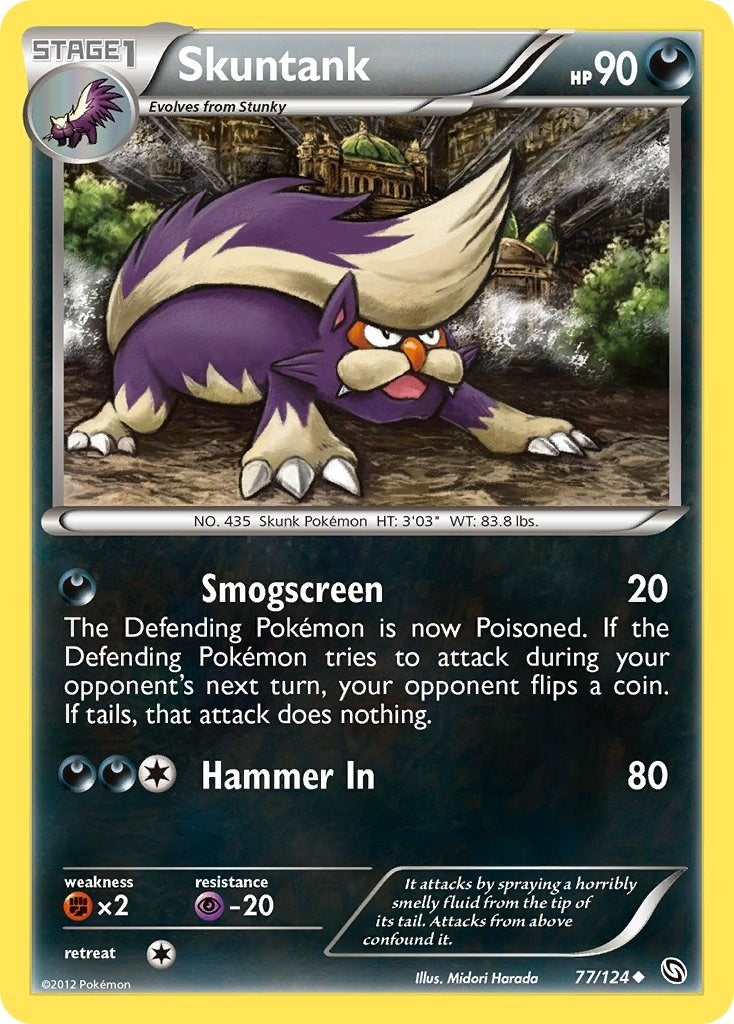 Image for Skuntank (Dragons Exalted) (77/124) - Pokemon