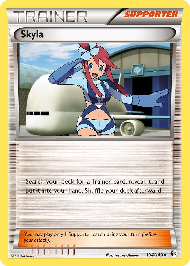 Image for Skyla (Boundaries Crossed) (134/149) - Pokemon