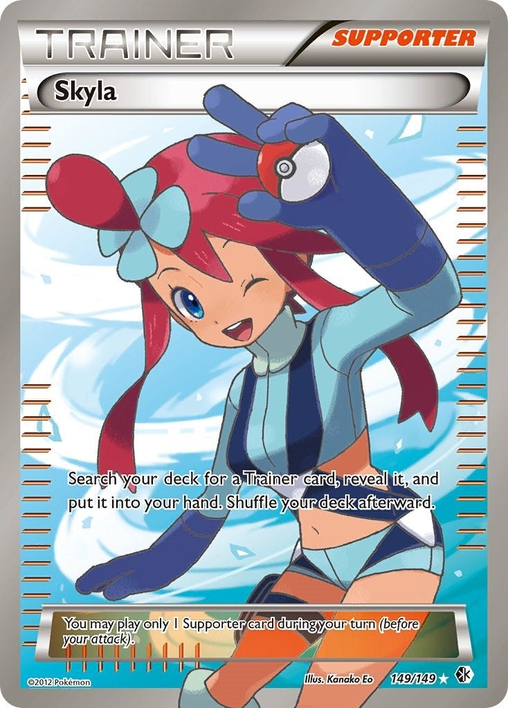 Image for Skyla (149 Full Art) (Boundaries Crossed) (149/149) - Pokemon