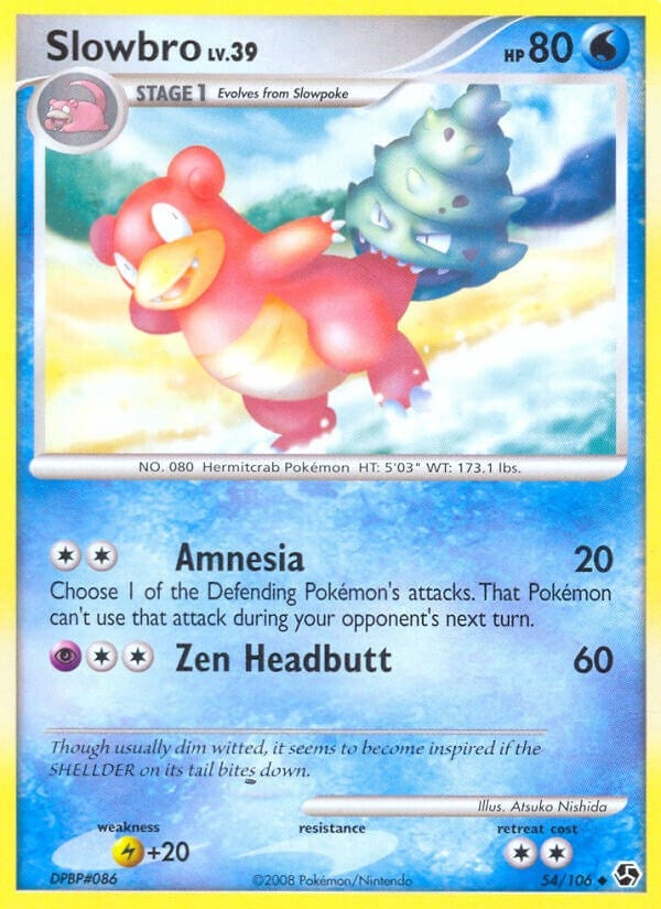 Image for Slowbro (Great Encounters) (54/106) - Pokemon