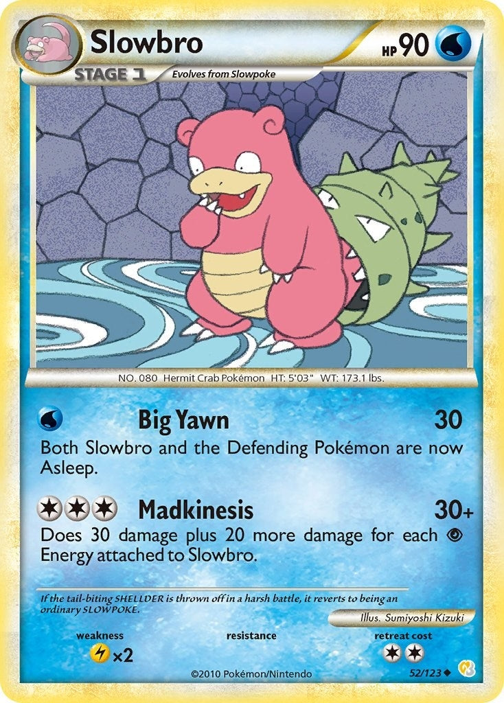 Image for Slowbro (HeartGold SoulSilver) (52/123) - Pokemon