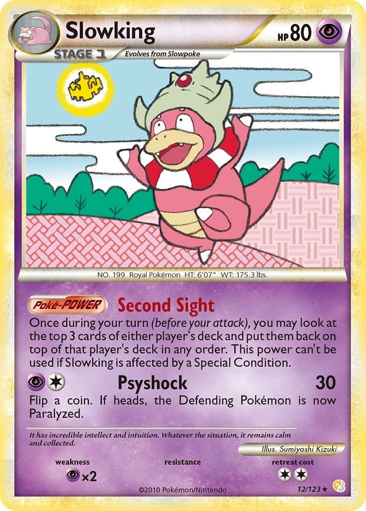 Image for Slowking (HeartGold SoulSilver) (12/123) - Pokemon