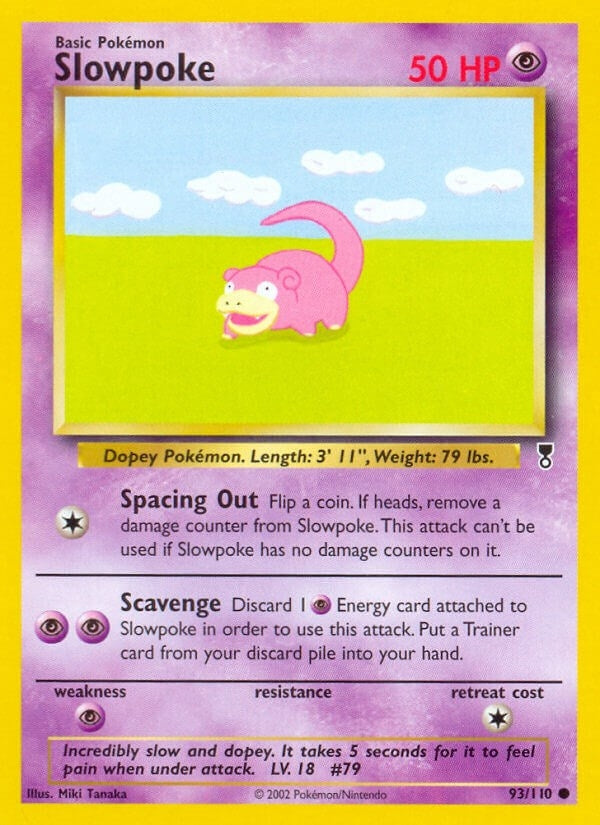 Image for Slowpoke (Legendary Collection) (093/110) - Pokemon