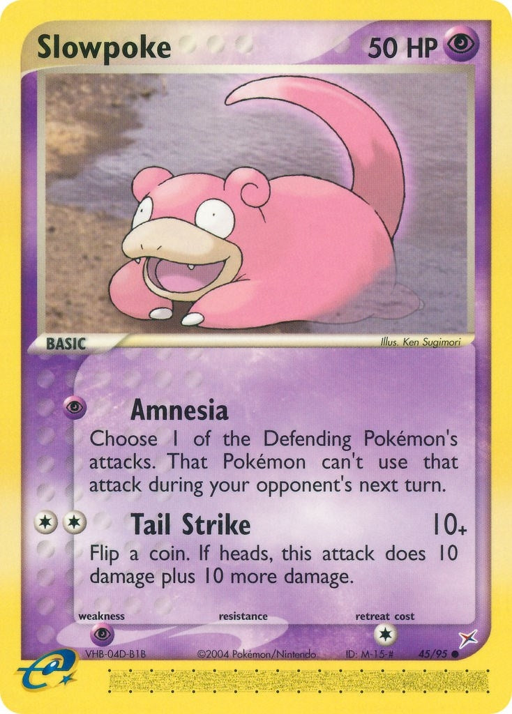 Image for Slowpoke (Team Magma vs Team Aqua) (45/95) - Pokemon