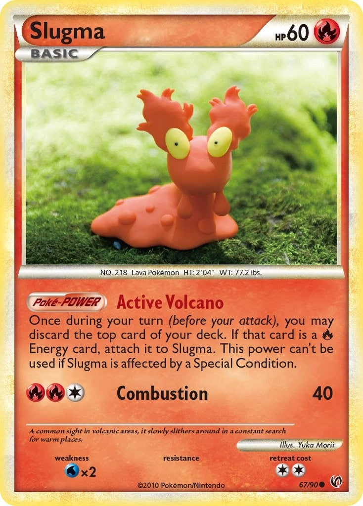 Image for Slugma (Undaunted) (67/90) - Pokemon