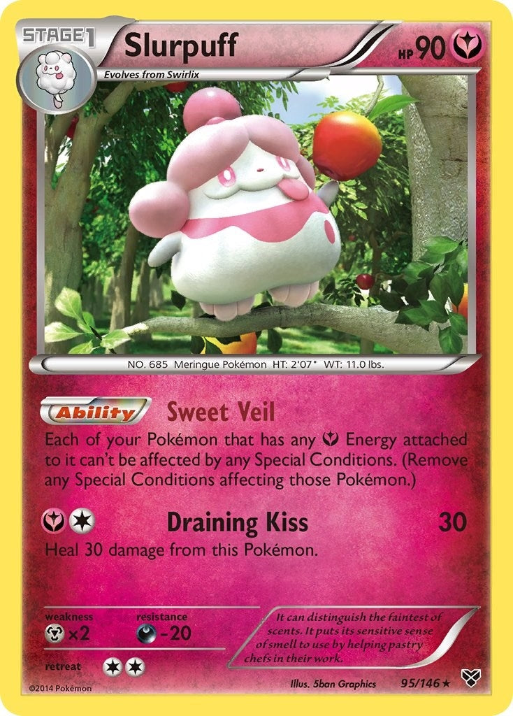 Image for Slurpuff (XY Base Set) (95/146) - Pokemon