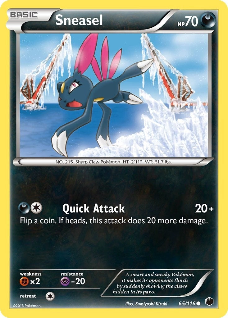 Image for Sneasel (Plasma Freeze) (65/116) - Pokemon