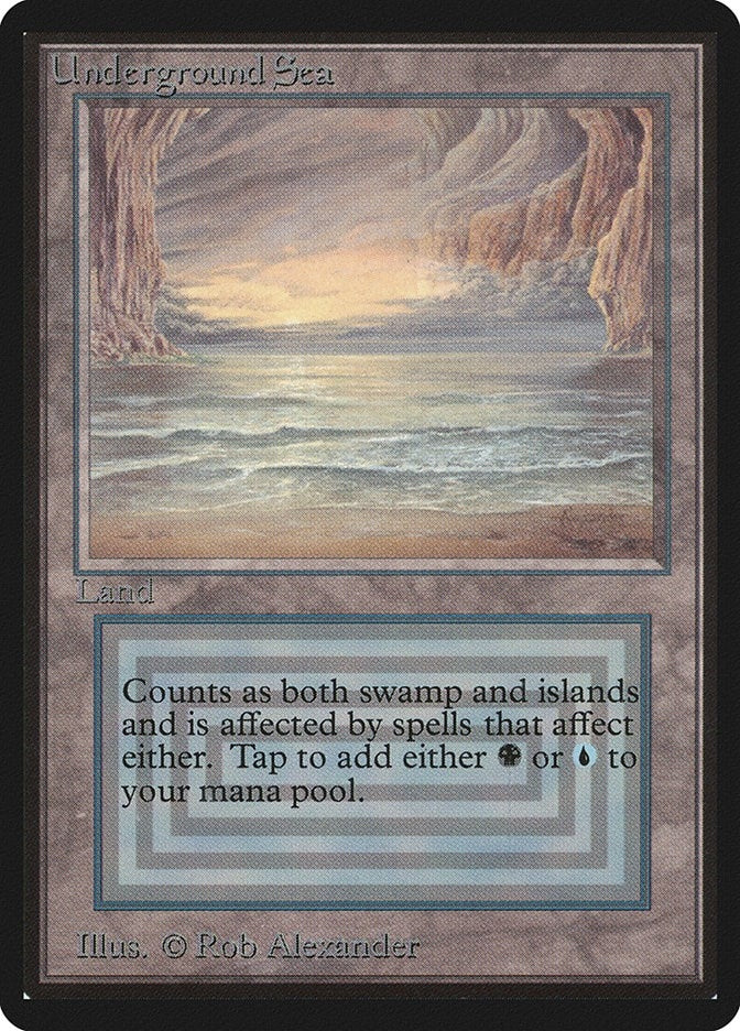 Image for Underground Sea (Beta Edition) - Magic: The Gathering