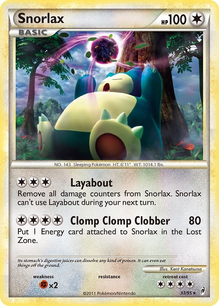 Image for Snorlax (Call of Legends) (33/95) - Pokemon