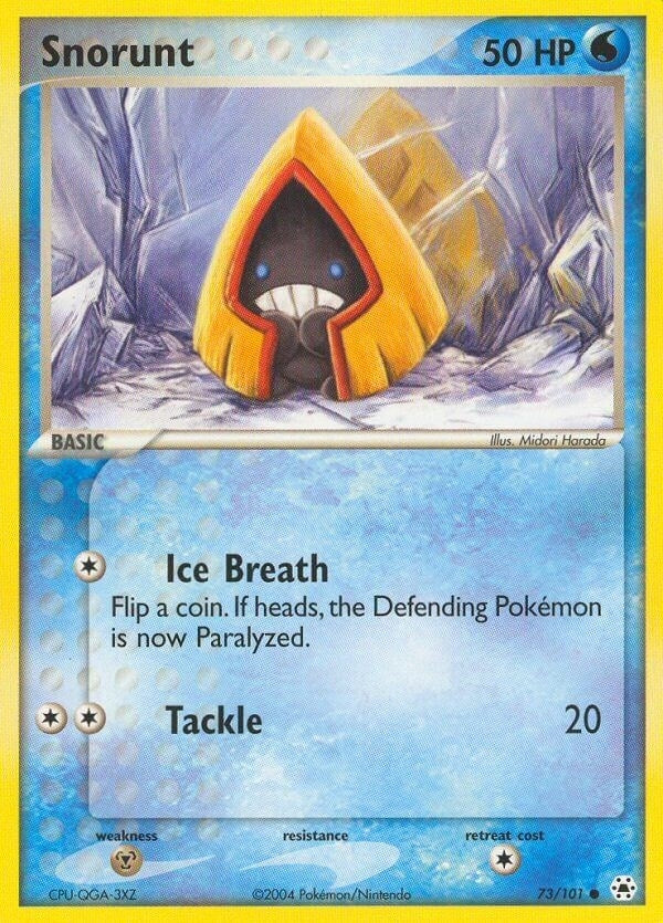 Image for Snorunt (Hidden Legends) (73/101) - Pokemon