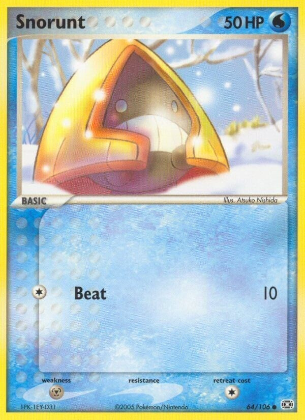 Image for Snorunt (Emerald) (64/106) - Pokemon