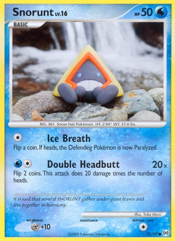 Image for Snorunt (Arceus) (75/99) - Pokemon
