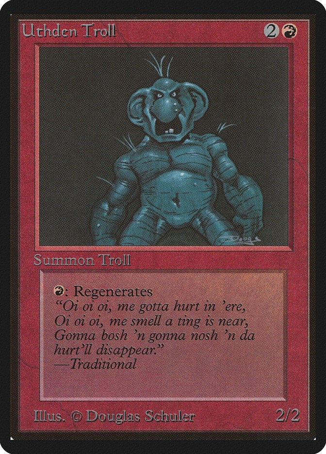 Image for Uthden Troll (Beta Edition) - Magic: The Gathering