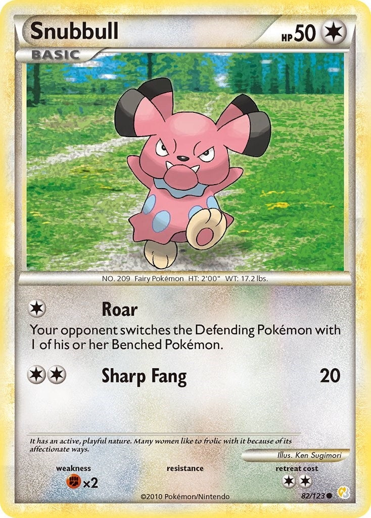 Image for Snubbull (HeartGold SoulSilver) (82/123) - Pokemon