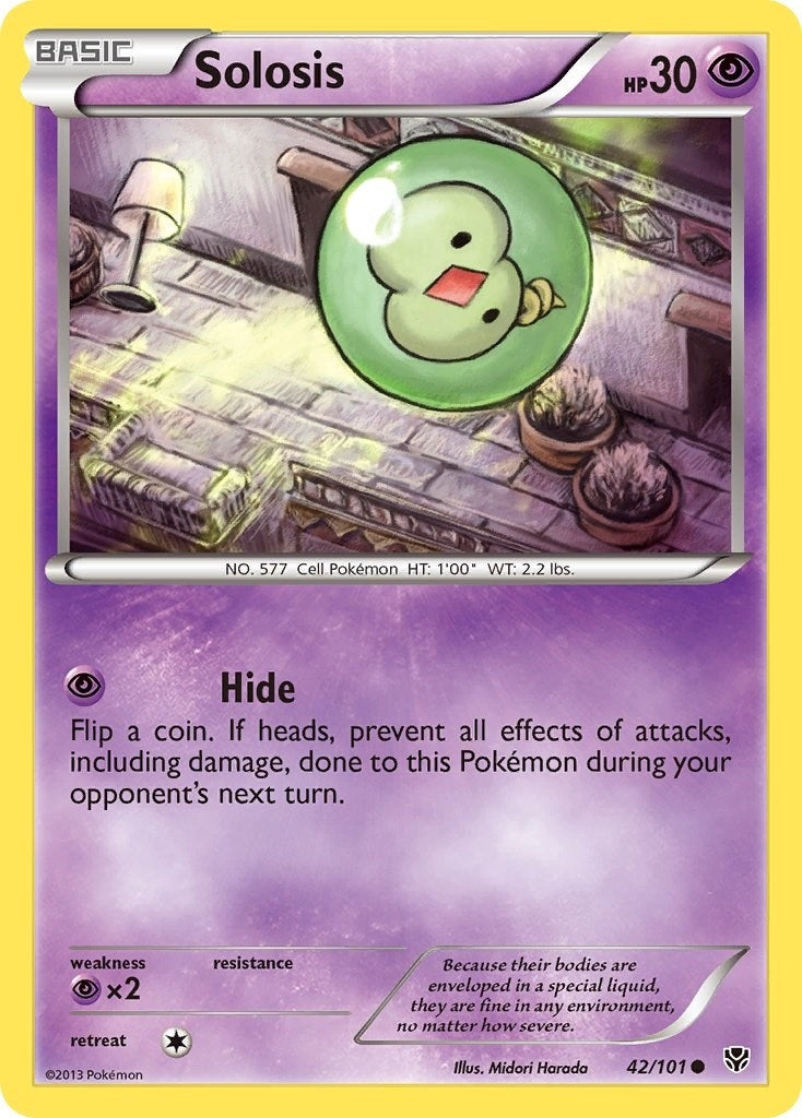 Image for Solosis (Plasma Blast) (42/101) - Pokemon