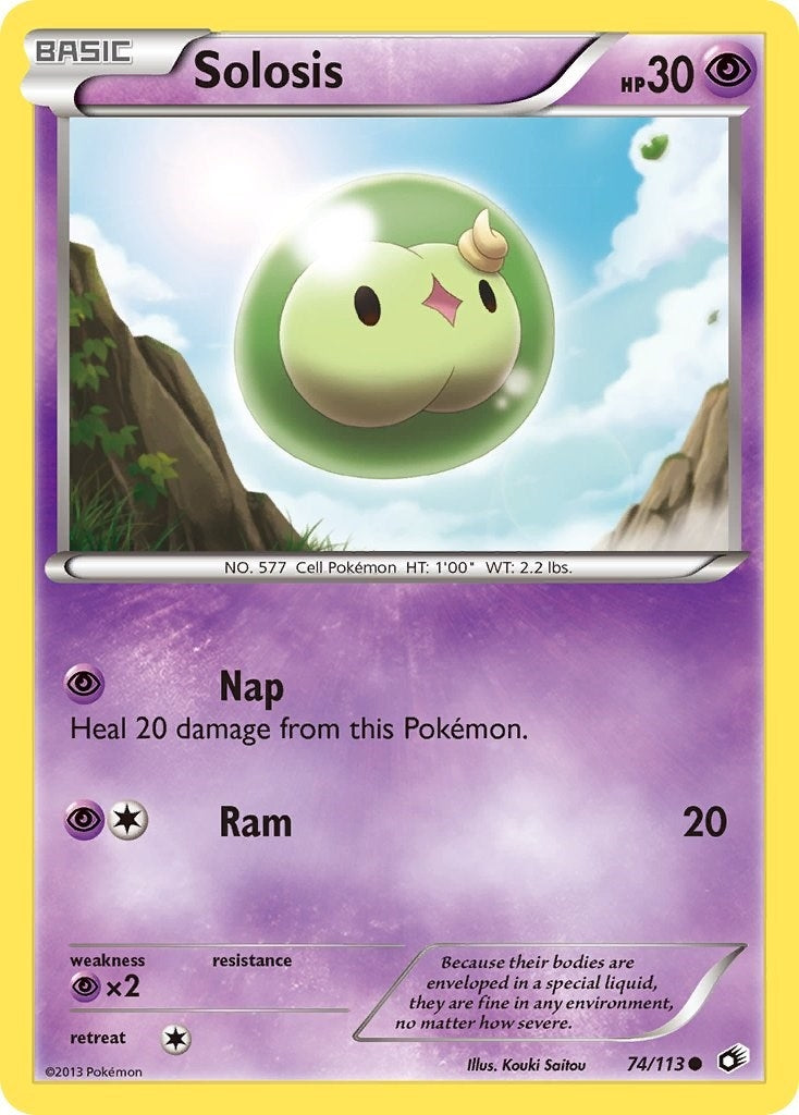 Image for Solosis (74) (Legendary Treasures) (74/113) - Pokemon
