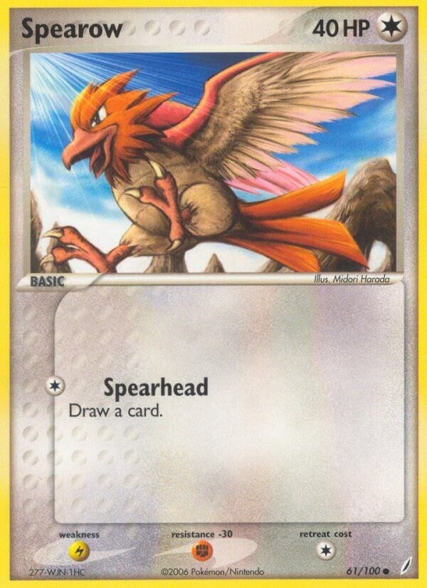 Image for Spearow (Crystal Guardians) (61/100) - Pokemon