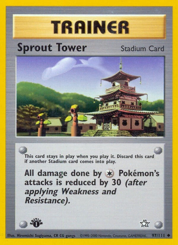Image for Sprout Tower (Neo Genesis) (097/111) - Pokemon