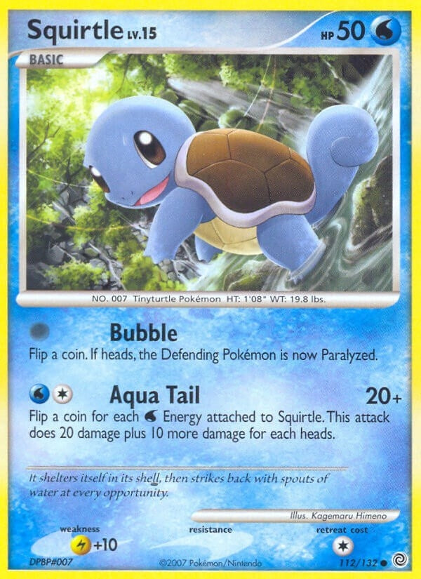 Image for Squirtle (Secret Wonders) (112/132) - Pokemon