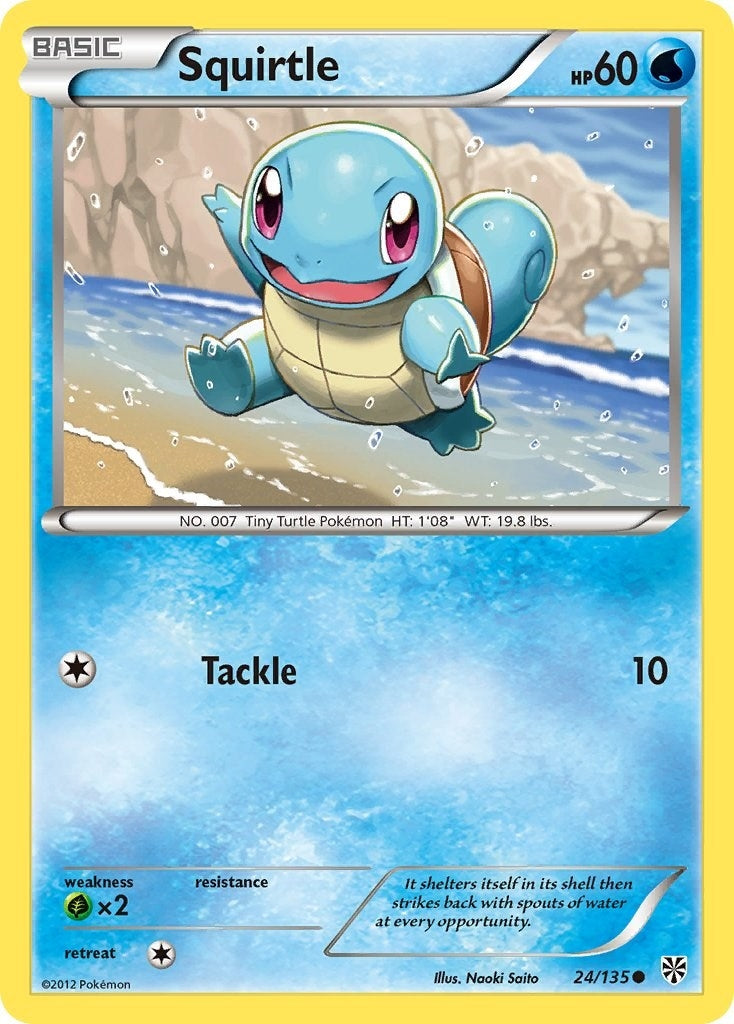 Image for Squirtle (Plasma Storm) (24/135) - Pokemon