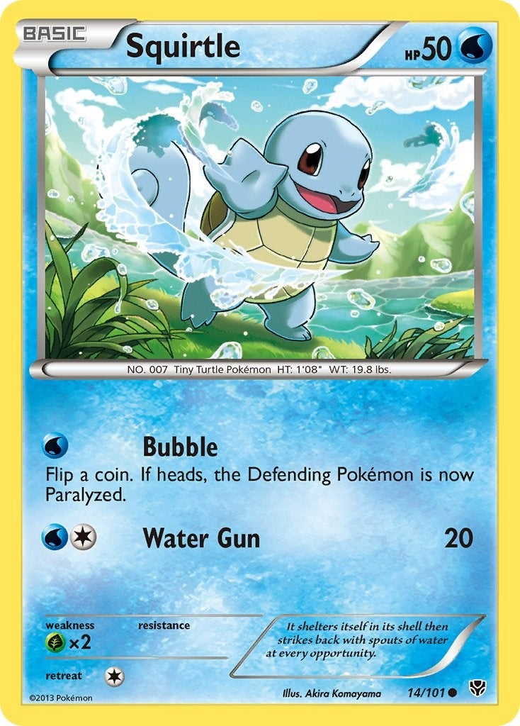Image for Squirtle (Plasma Blast) (14/101) - Pokemon