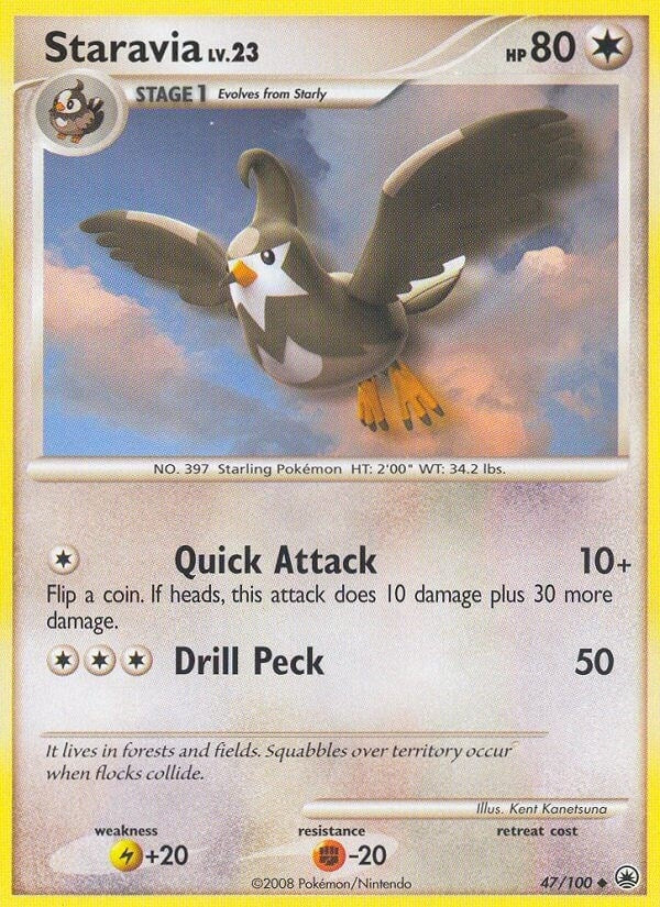 Image for Staravia (Majestic Dawn) (47/100) - Pokemon