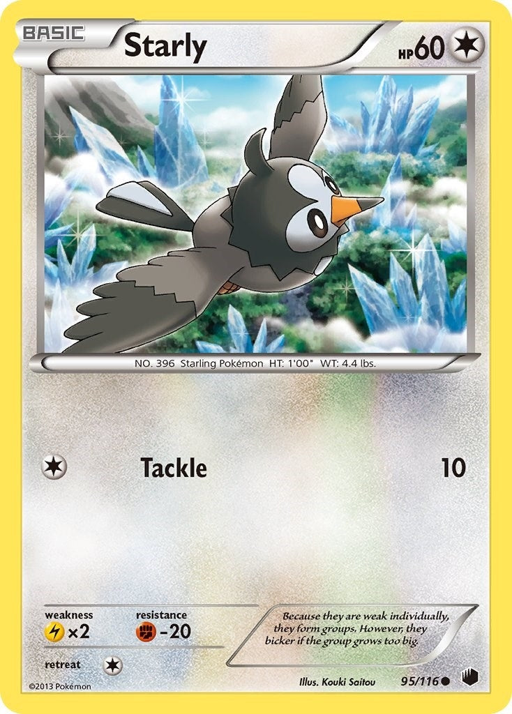 Image for Starly (Plasma Freeze) (95/116) - Pokemon