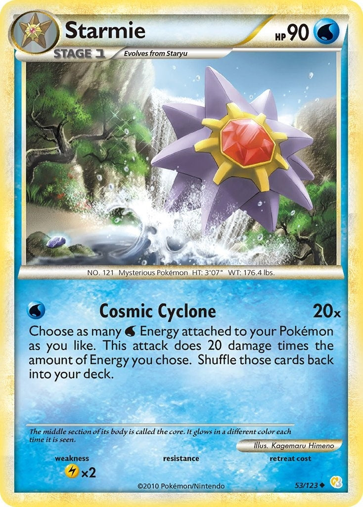 Image for Starmie (HeartGold SoulSilver) (53/123) - Pokemon