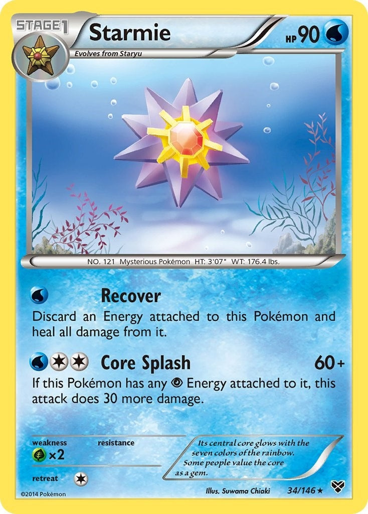 Image for Starmie (XY Base Set) (34/146) - Pokemon