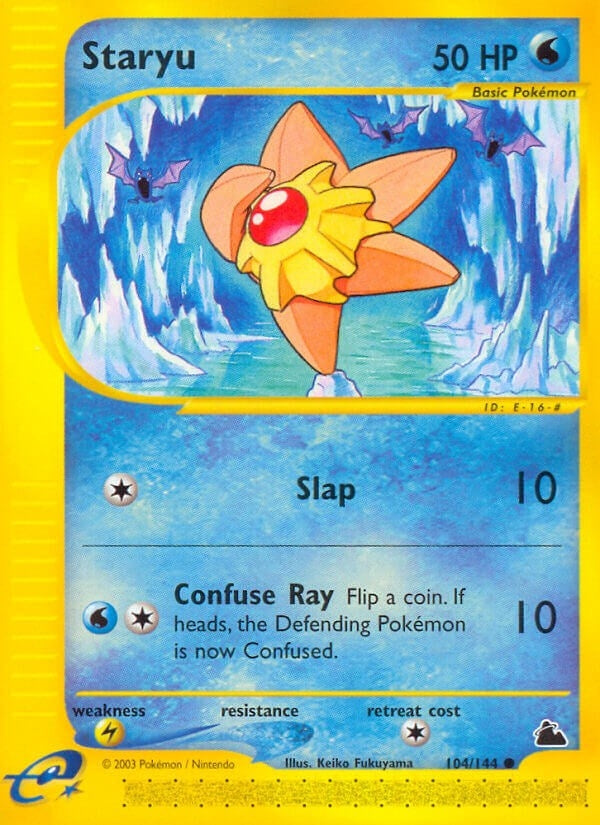 Image for Staryu (104) (Skyridge) (104/144) - Pokemon