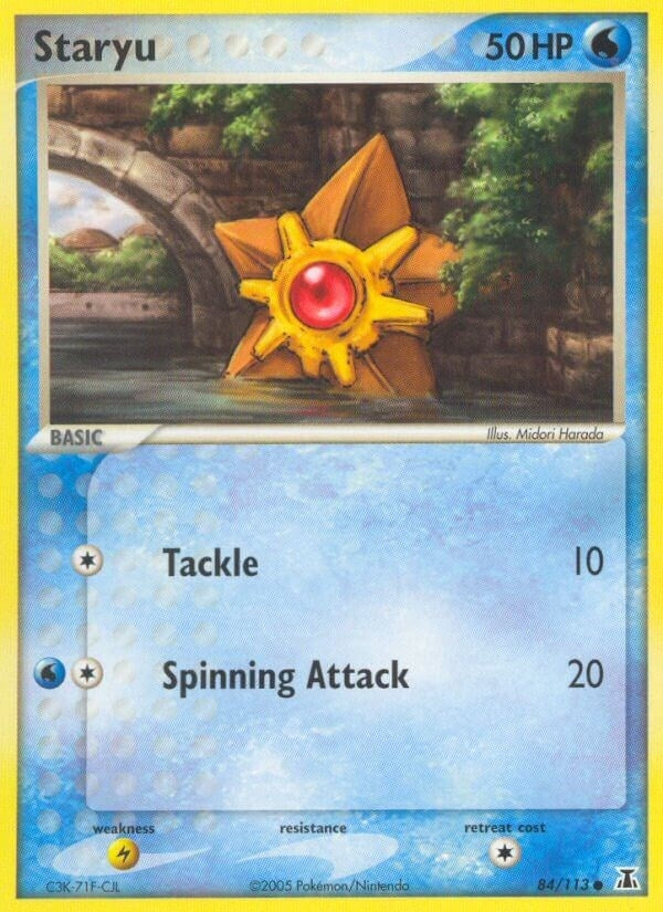 Image for Staryu (Delta Species) (84/113) - Pokemon