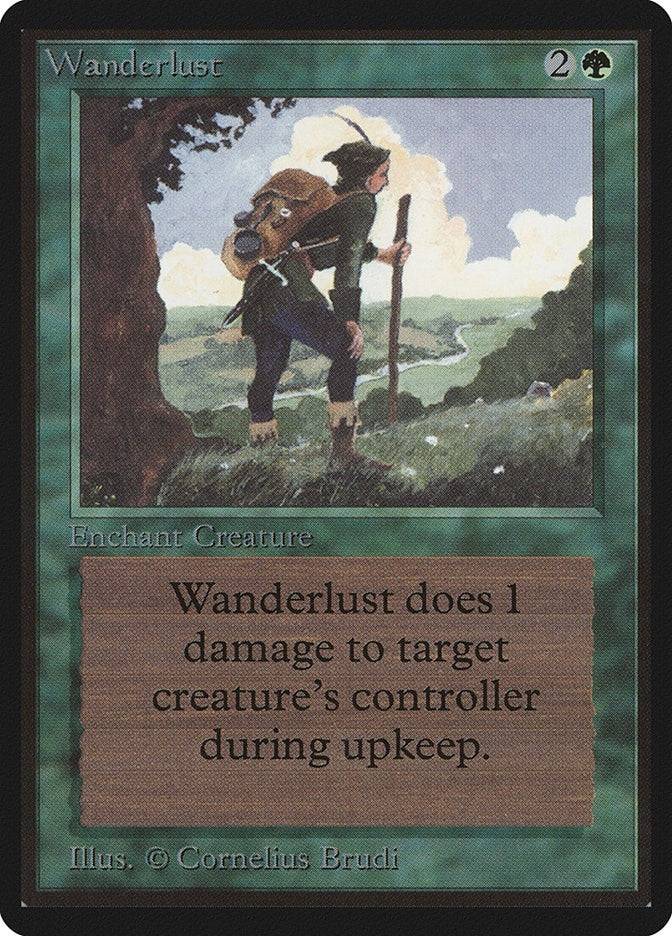 Image for Wanderlust (Beta Edition) - Magic: The Gathering