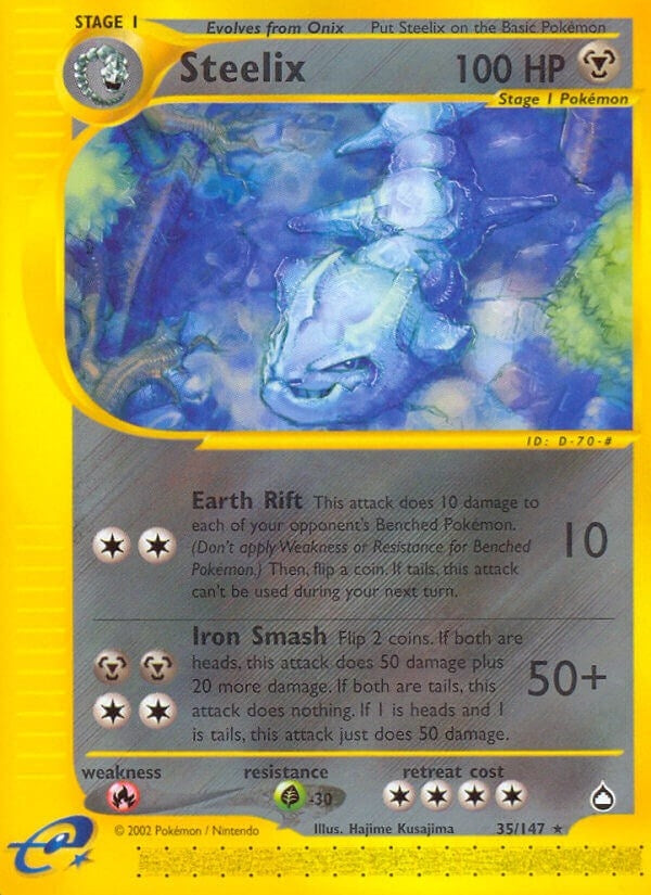 Image for Steelix (Aquapolis) (035/147) - Pokemon