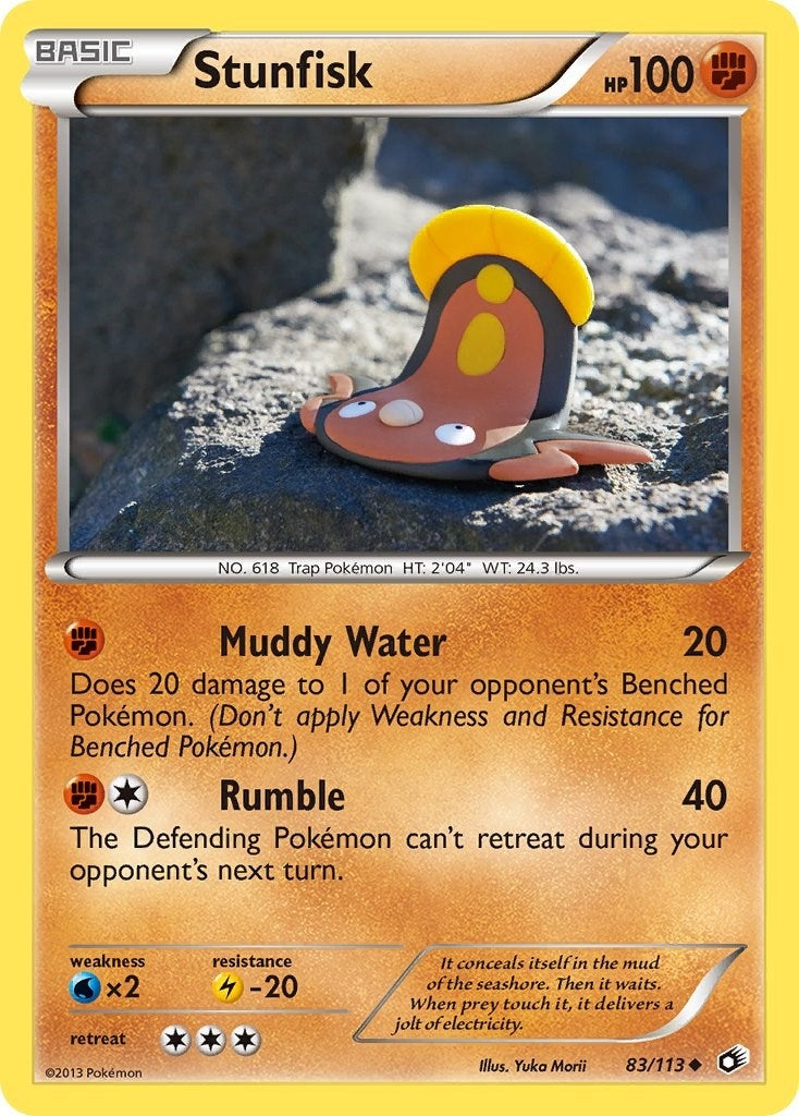 Image for Stunfisk (Legendary Treasures) (83/113) - Pokemon