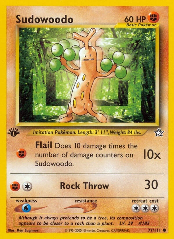 Image for Sudowoodo (Neo Genesis) (077/111) - Pokemon