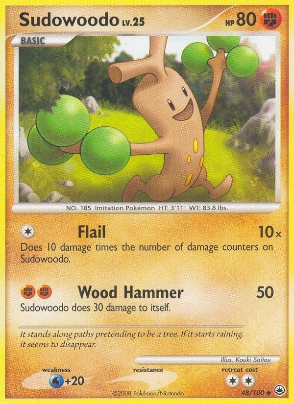 Image for Sudowoodo (Majestic Dawn) (48/100) - Pokemon