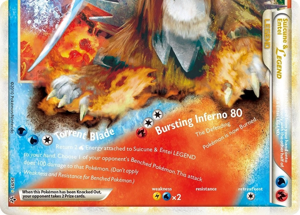 Image for Suicune & Entei Legend (Bottom) (Unleashed) (95/95) - Pokemon